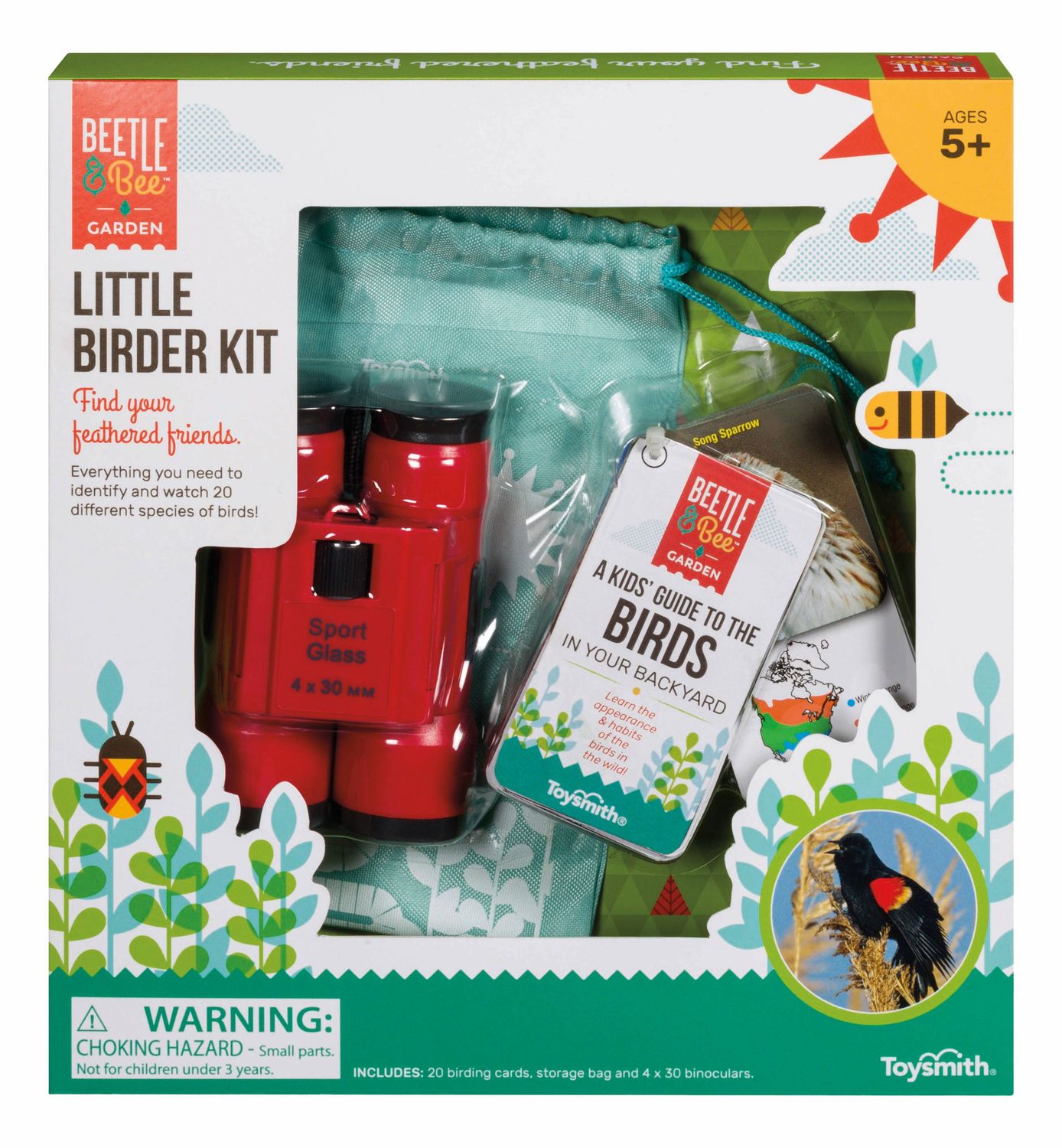 Beetle &amp; Bee Little Birder Set - Bird Watching for Kids