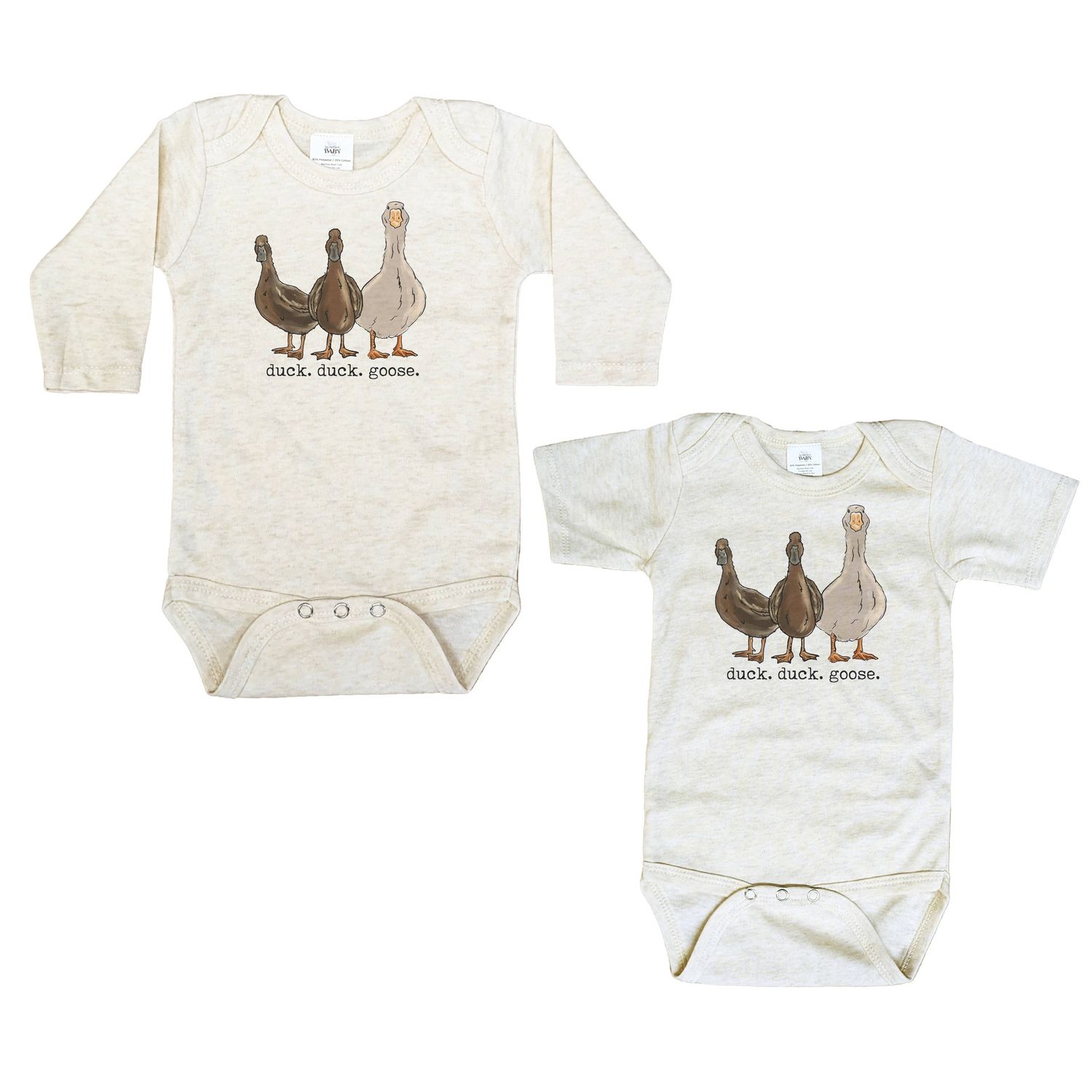 Duck Duck Goose Farm girl Animal Country Baby boy Clothing