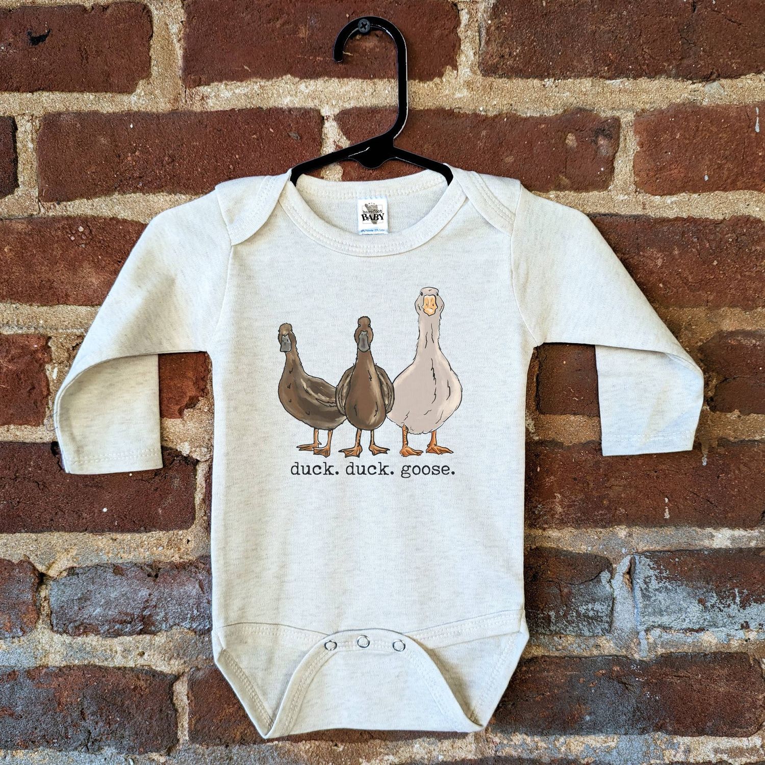 Duck Duck Goose Farm girl Animal Country Baby boy Clothing
