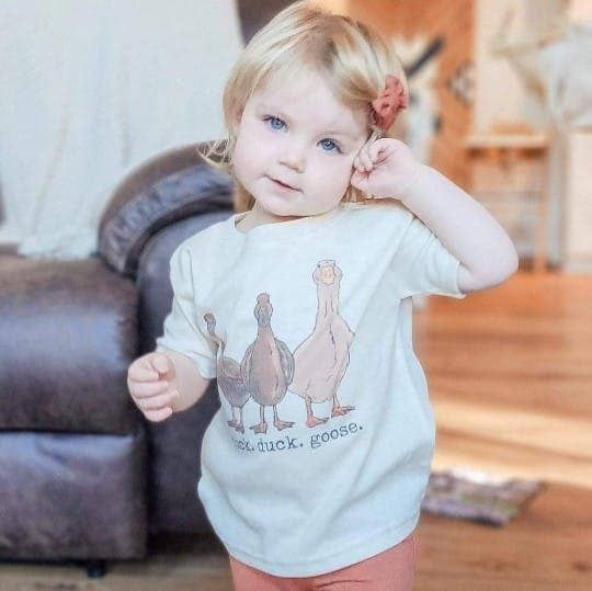 "Duck Duck Goose" Farm Boy Western Summer Kid Clothing