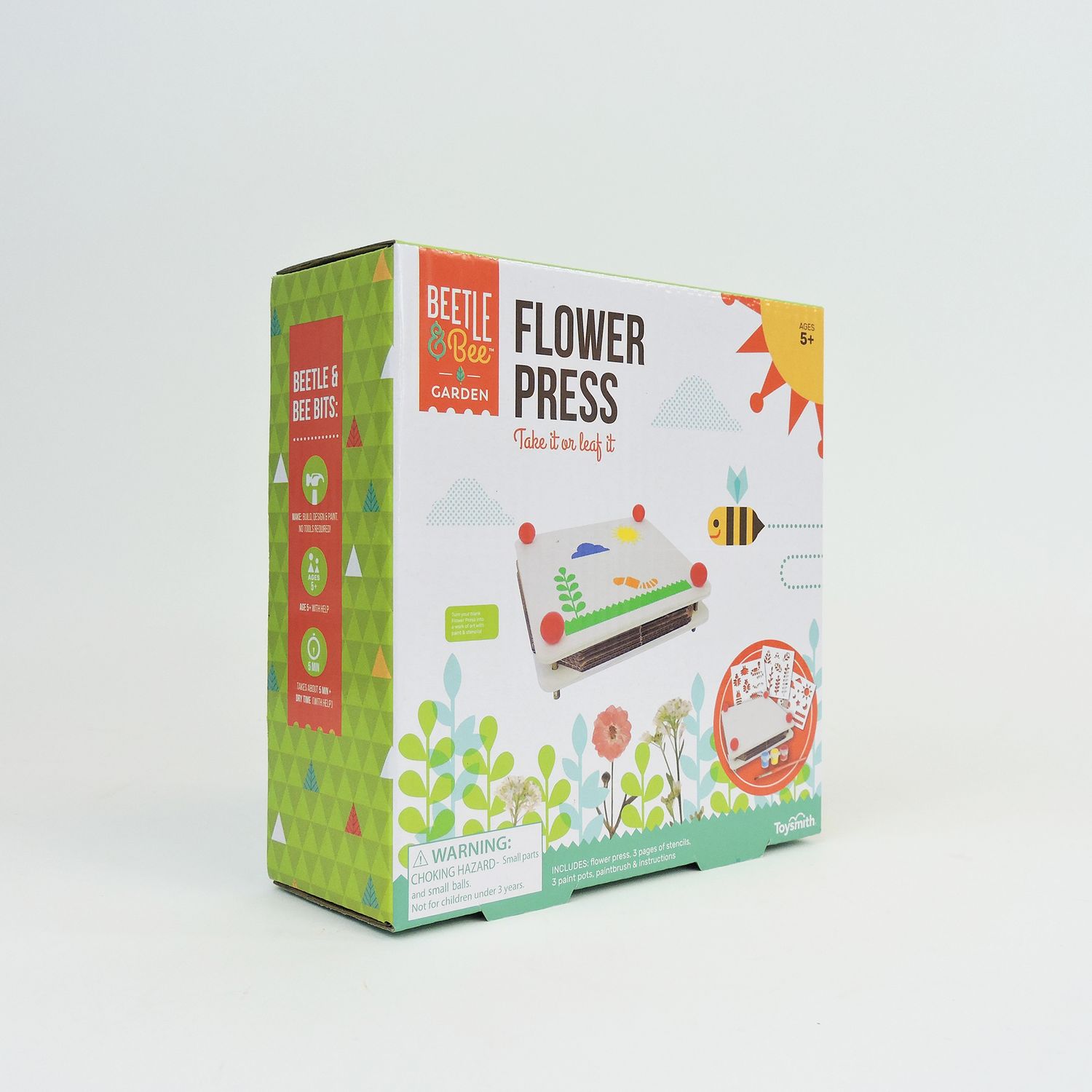 Beetle &amp; Bee Garden Paint a Flower Press