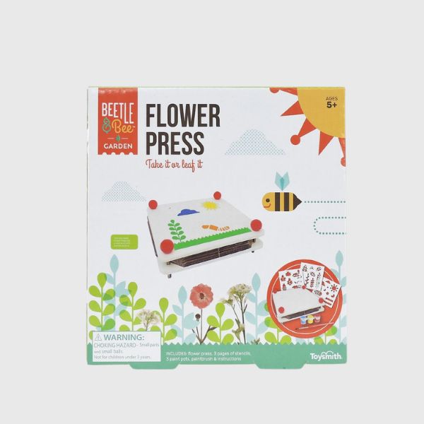 Beetle &amp; Bee Garden Paint a Flower Press