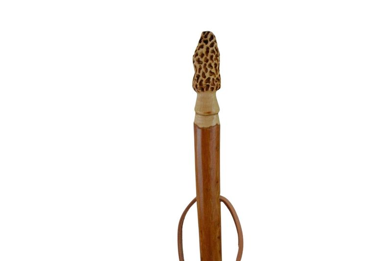 Morel Mushroom Hiking Stick