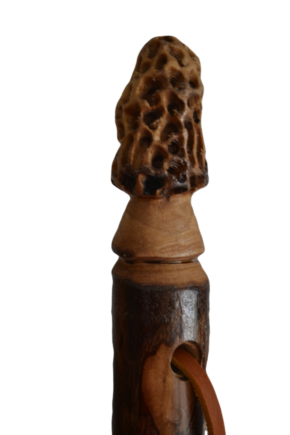Morel Mushroom Hiking Stick