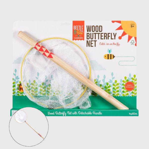 Beetle &amp; Bee Butterfly Net -  Certified - Outdoor Play