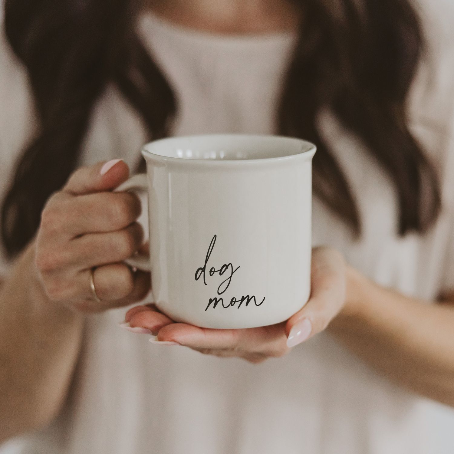 Dog Mom 11 oz Campfire Coffee Mug