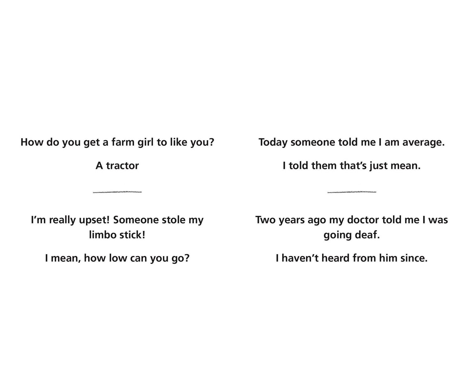 All New Dad Jokes