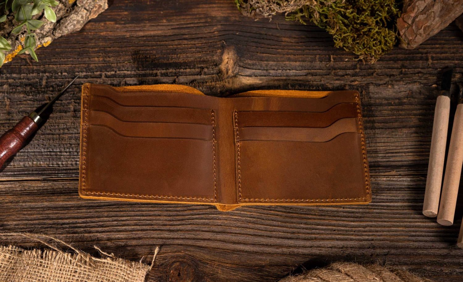 Leather Wallet - Cowhide