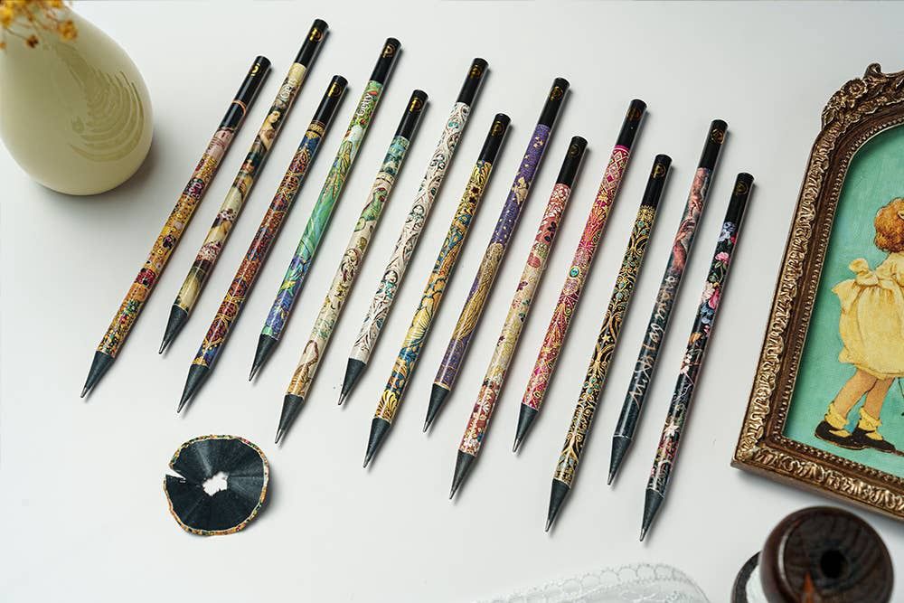 Paperblanks Morris Windrush 4-Pack Pencils