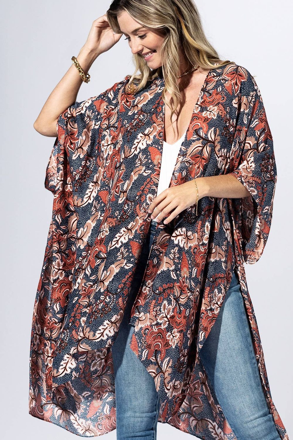 Meadow Floral Kimono
