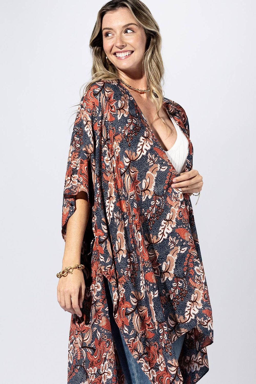 Meadow Floral Kimono