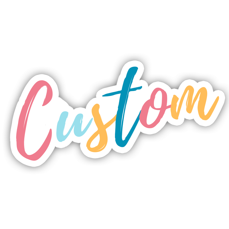 Draper Script Sticker