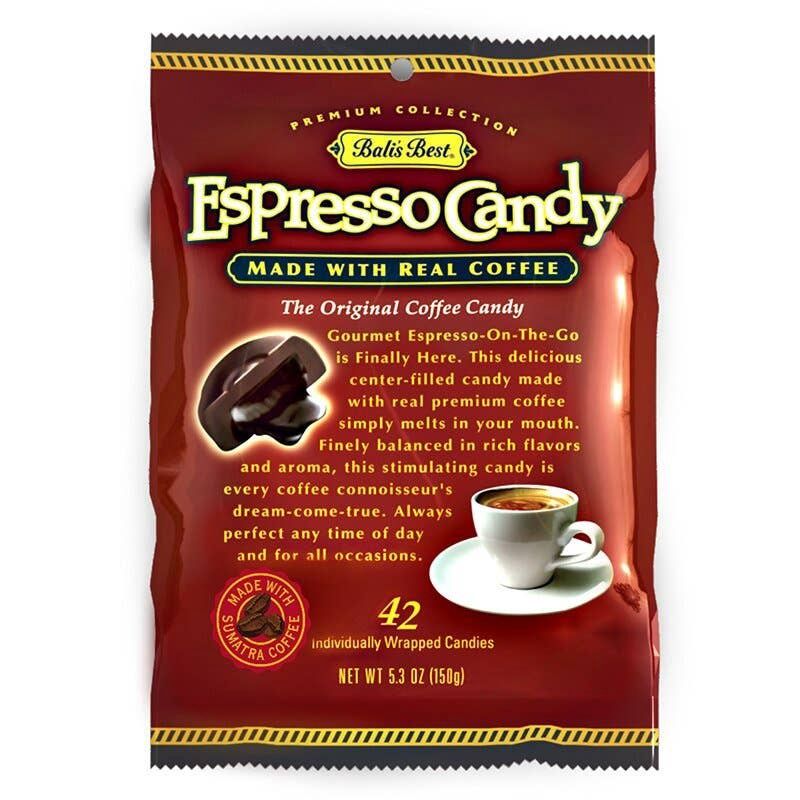 Bali's Best Espresso Candy 100% Natural 5.3oz