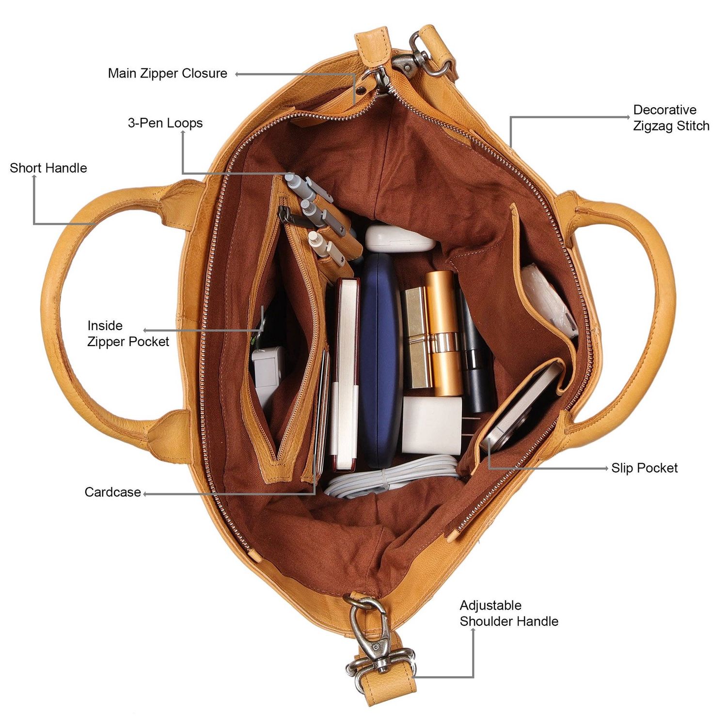 Claudia Diamond Leather Crossbody Bag