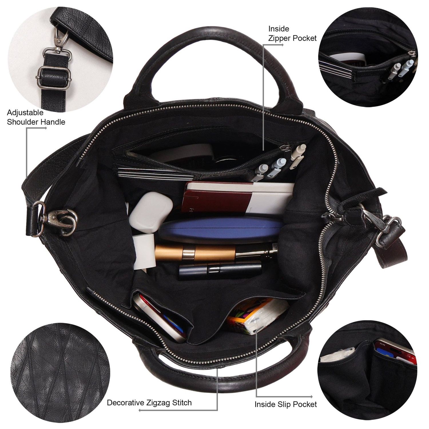 Claudia Diamond Leather Crossbody Bag