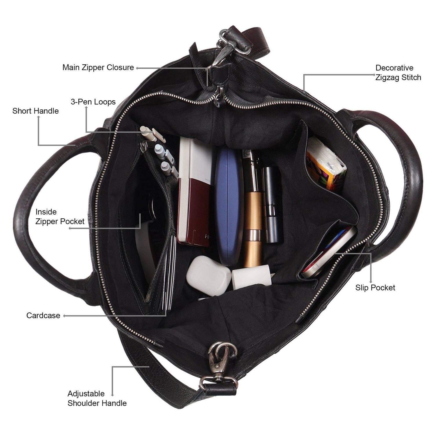 Claudia Diamond Leather Crossbody Bag