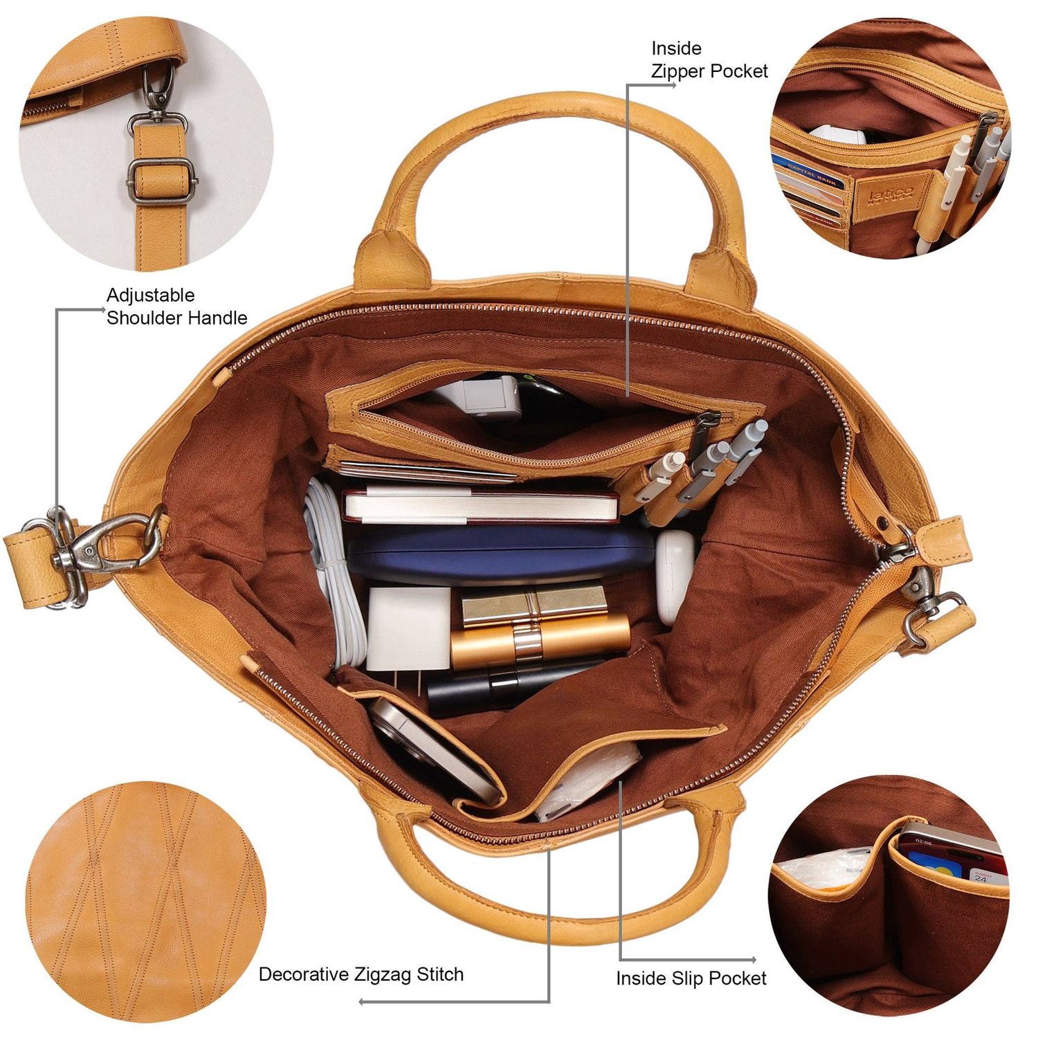 Claudia Diamond Leather Crossbody Bag