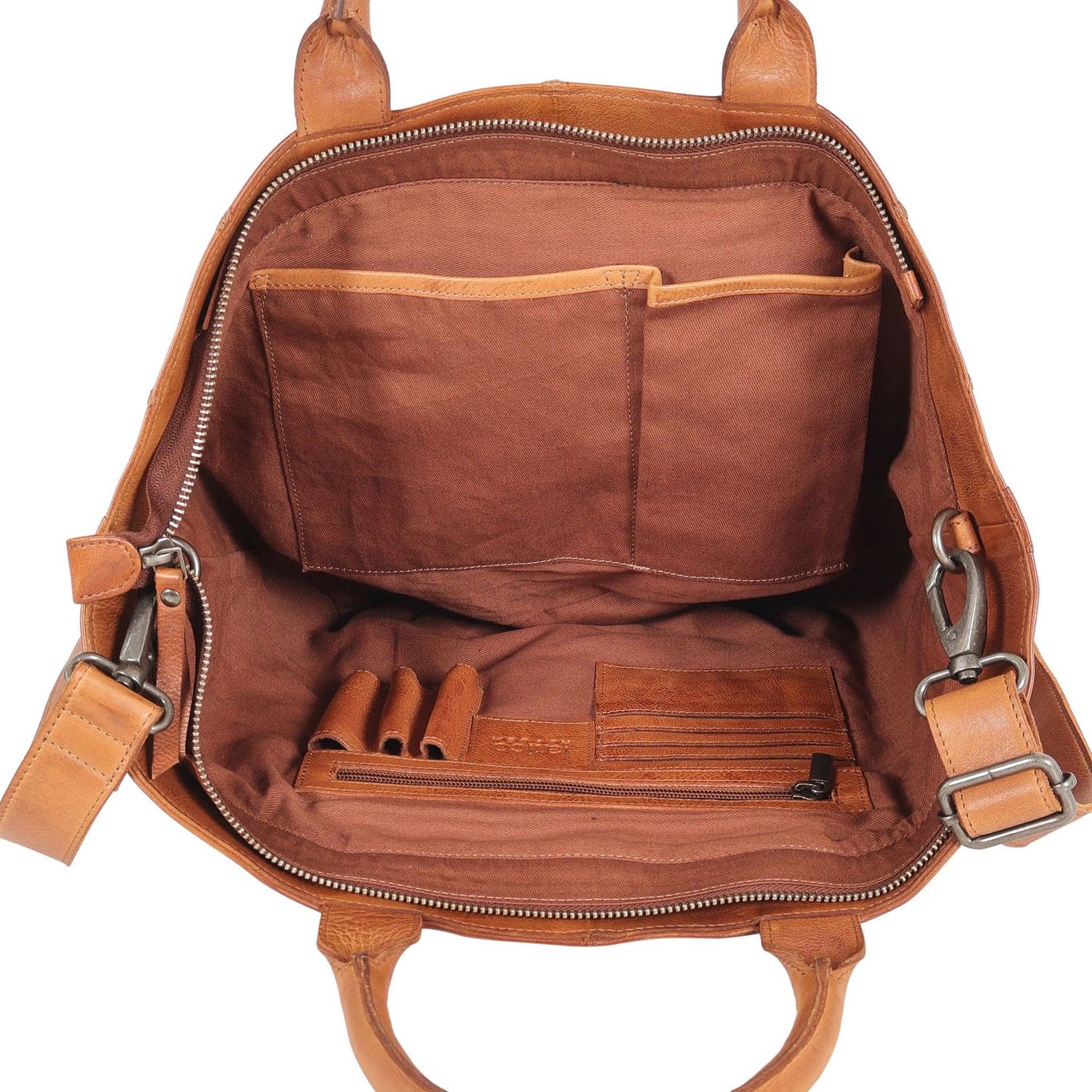 Claudia Diamond Leather Crossbody Bag