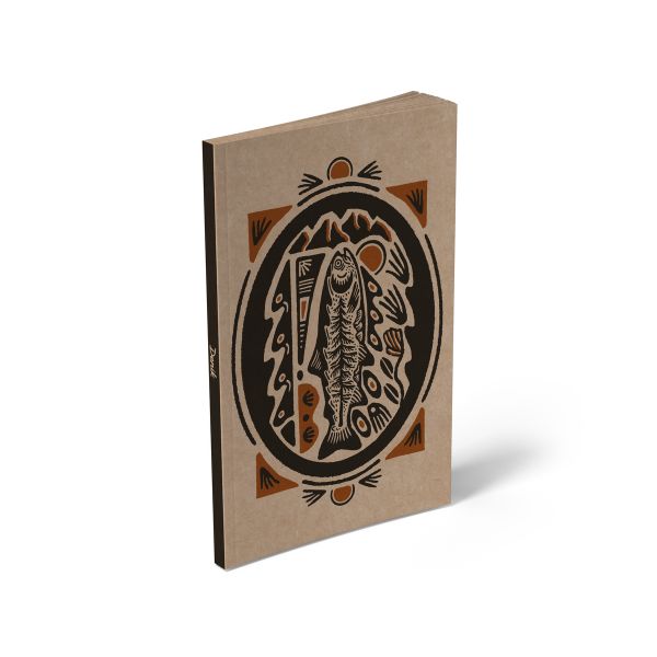 Spirit of the River Kraft Layflat Notebook KLC2315KL