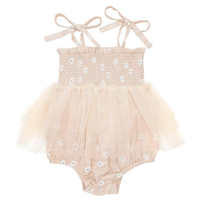 Tutu Bubble Romper - Mini Floral, Size: 6-12 mo