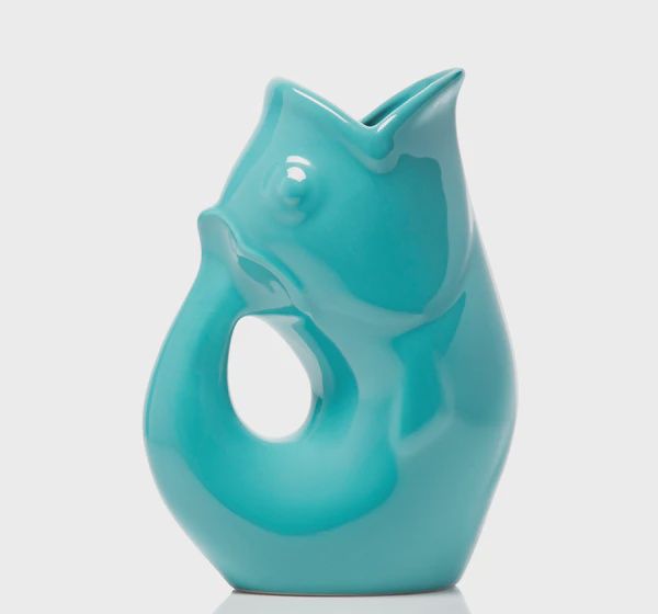 Gurgle Pot, Color: Aqua