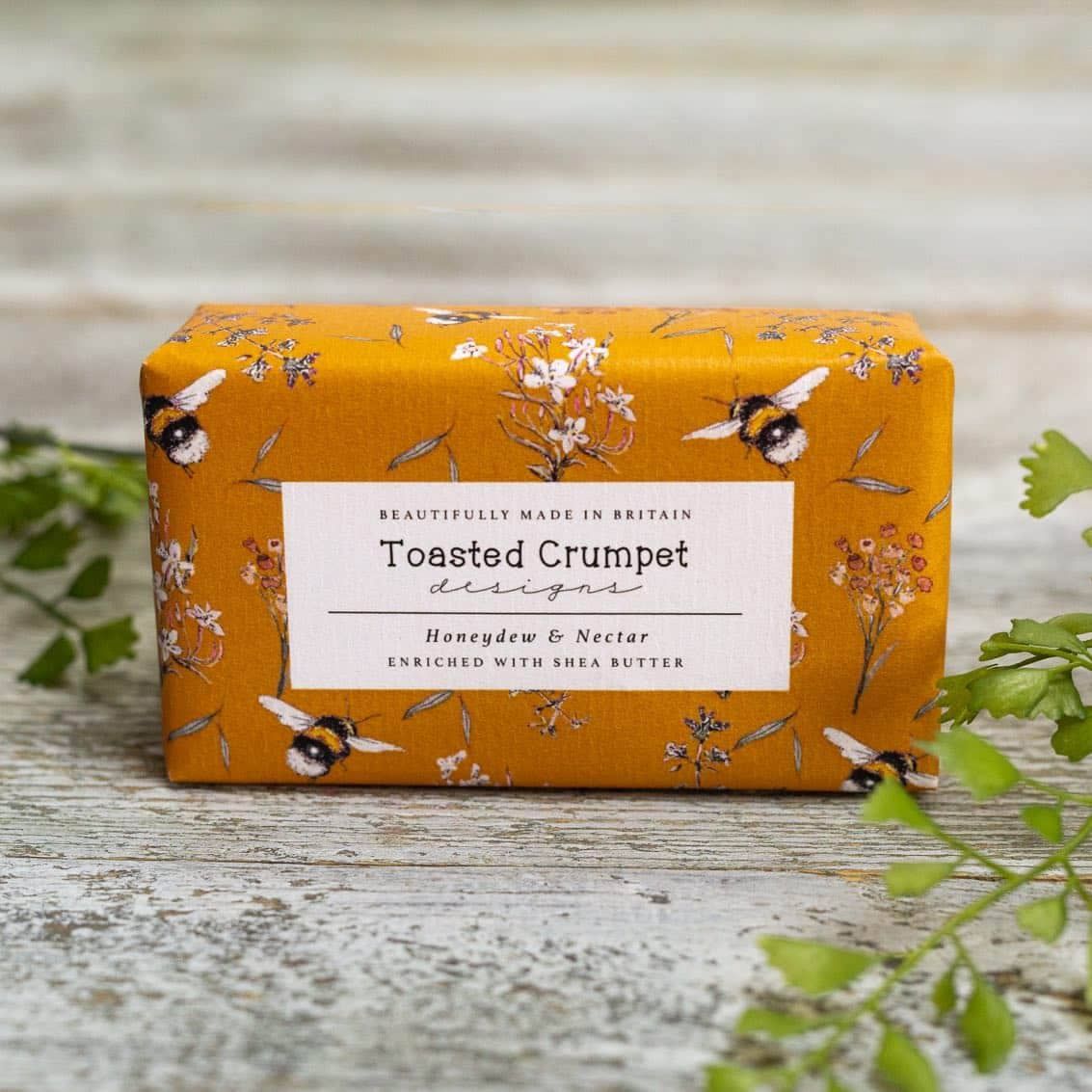Honeydew &amp; Nectar (Bee On Gold) Soap 190G Soap Bar