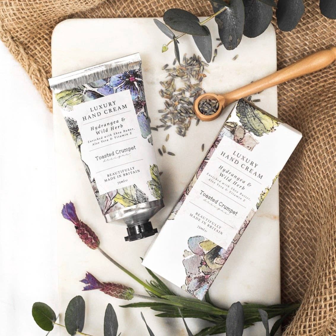 Hydrangea &amp; Wild Herb Hand Cream