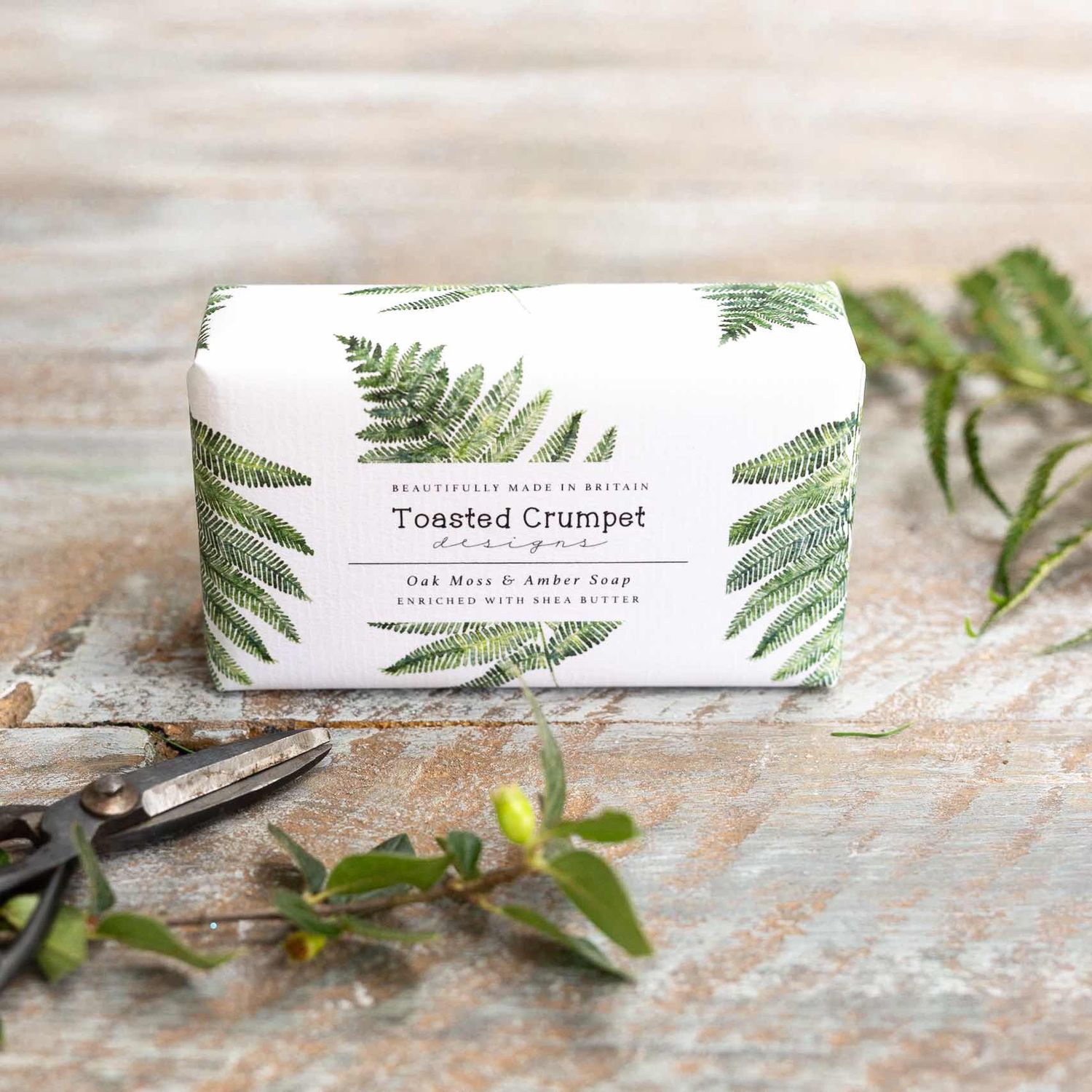 Oak Moss &amp; Amber Soap 190G Soap Bar