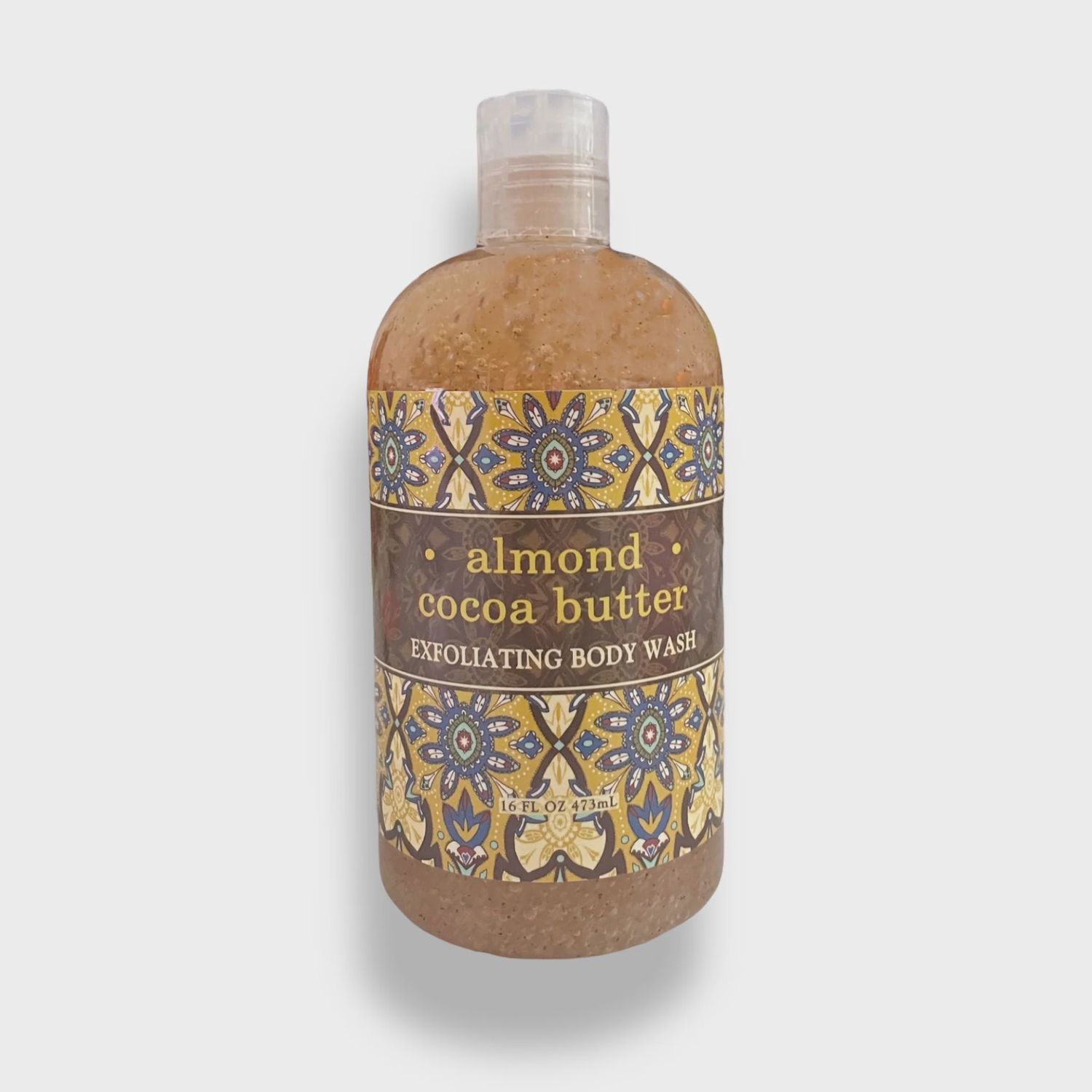 Exfoliating Body Wash 16 oz, Scents: Almond Cocoa Butter