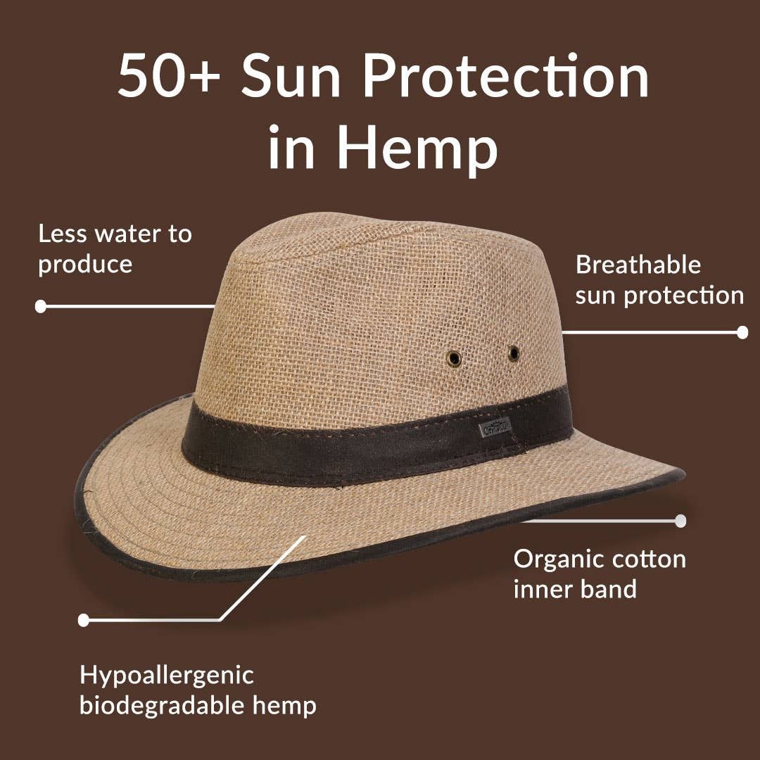Black Creek Hemp Safari Hat