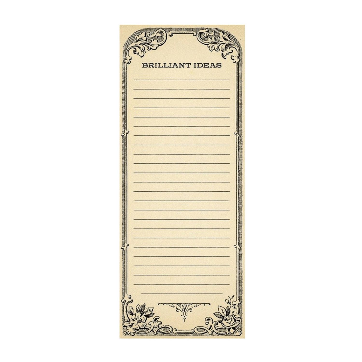 Brilliant Ideas Skinny Pad
