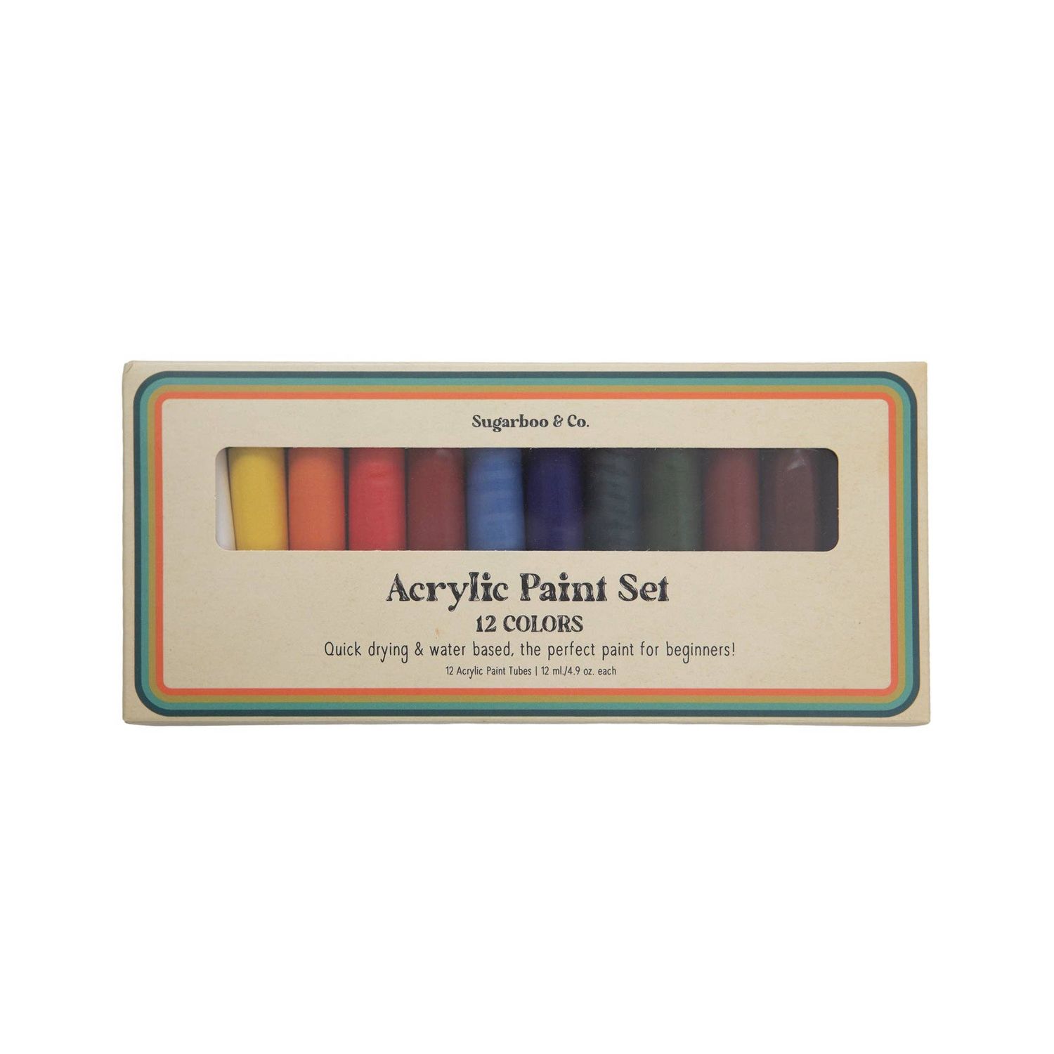 Acrylic Paint - 12 Count