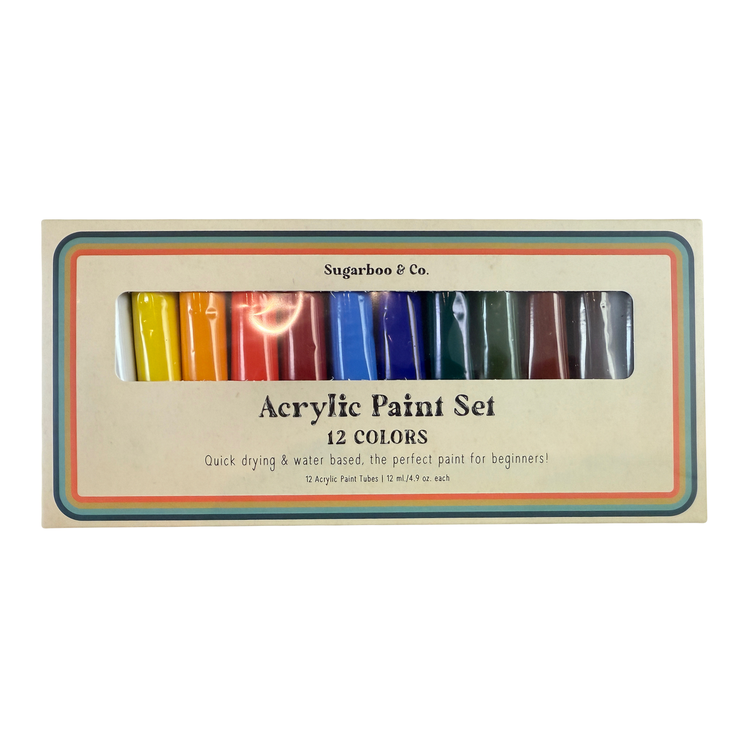 Acrylic Paint - 12 Count