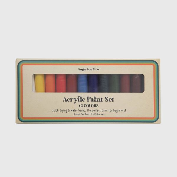Acrylic Paint - 12 Count