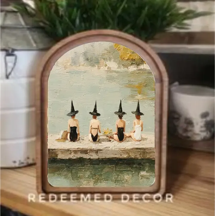 Arch Top Framed Art