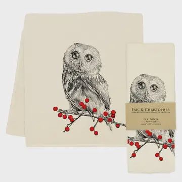 Eric &amp; Christopher Tea Towel