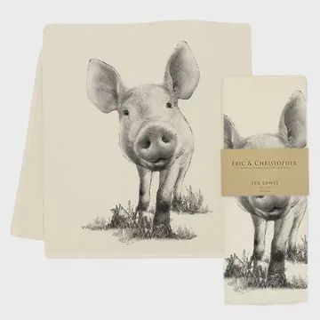 Eric &amp; Christopher Tea Towel