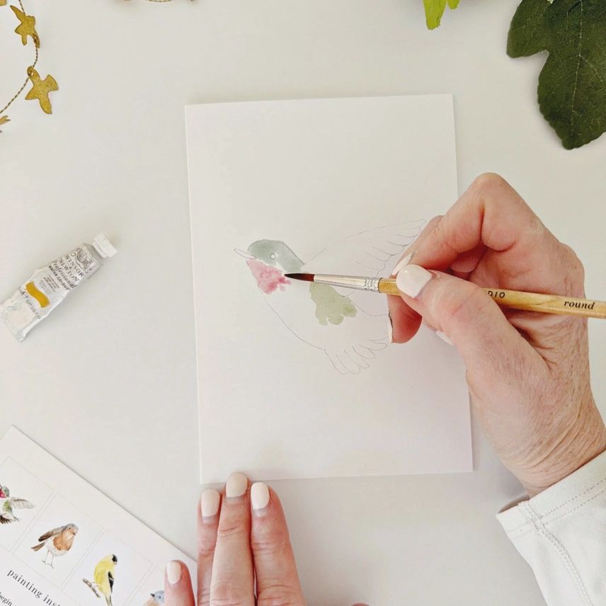 Watercolor notecard set