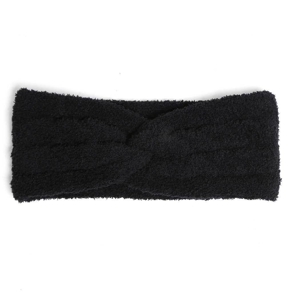 Solid Ribbed Twist Knot Headband