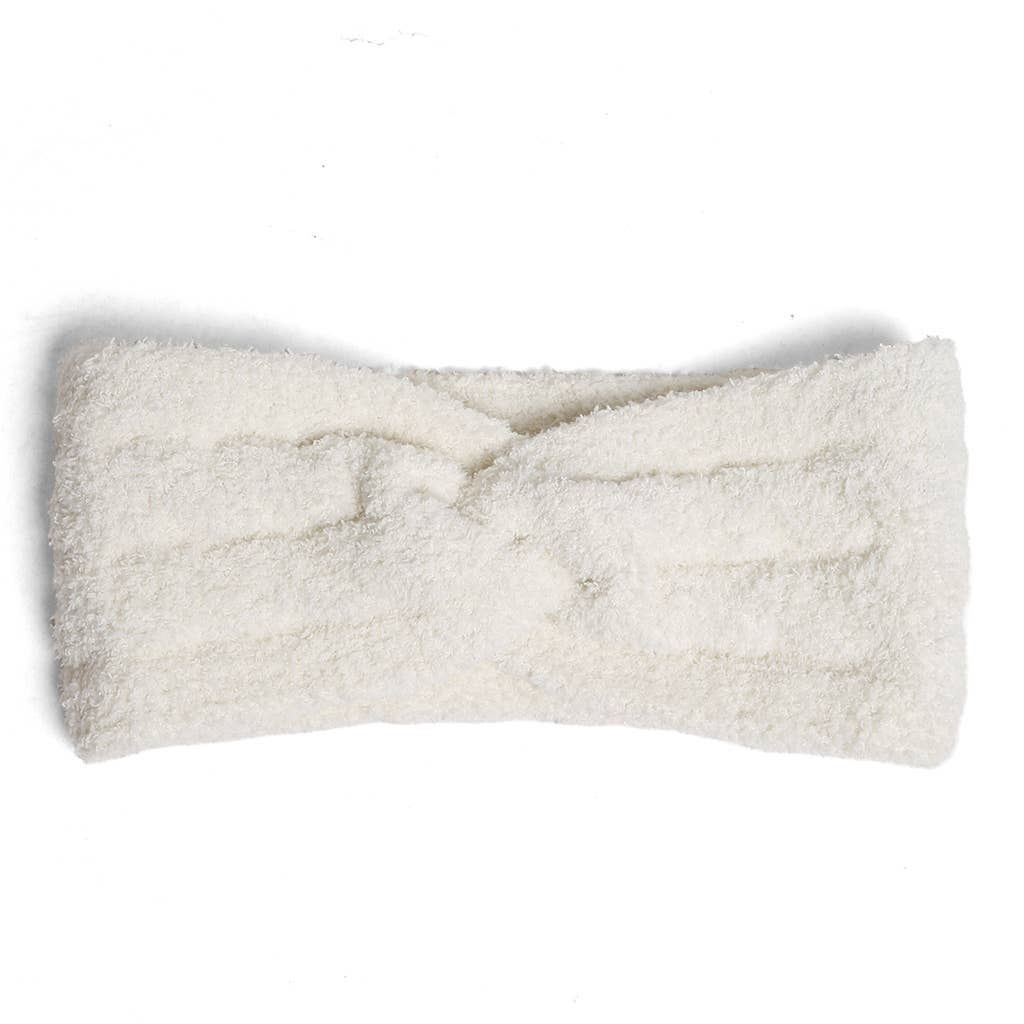 Solid Ribbed Twist Knot Headband