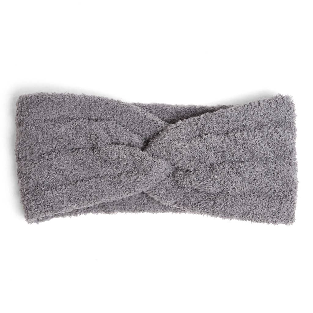 Solid Ribbed Twist Knot Headband