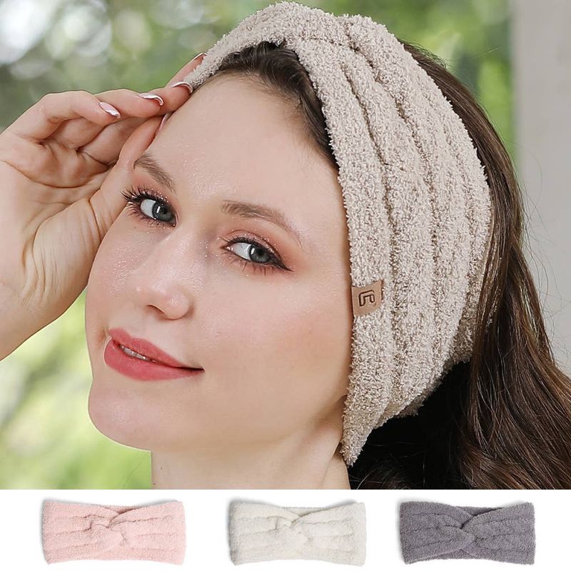 Solid Ribbed Twist Knot Headband