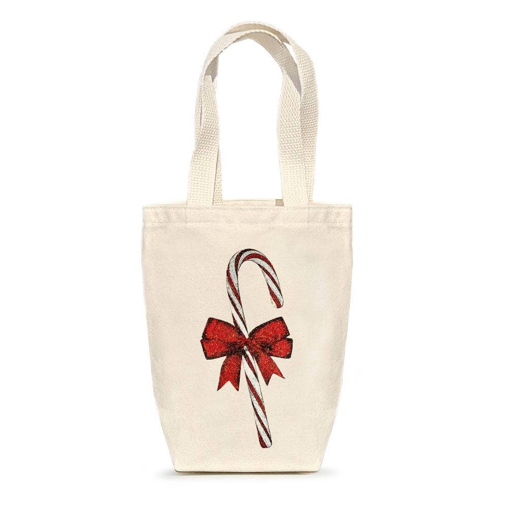 Tote Gift Bag, Style: Candy Cane