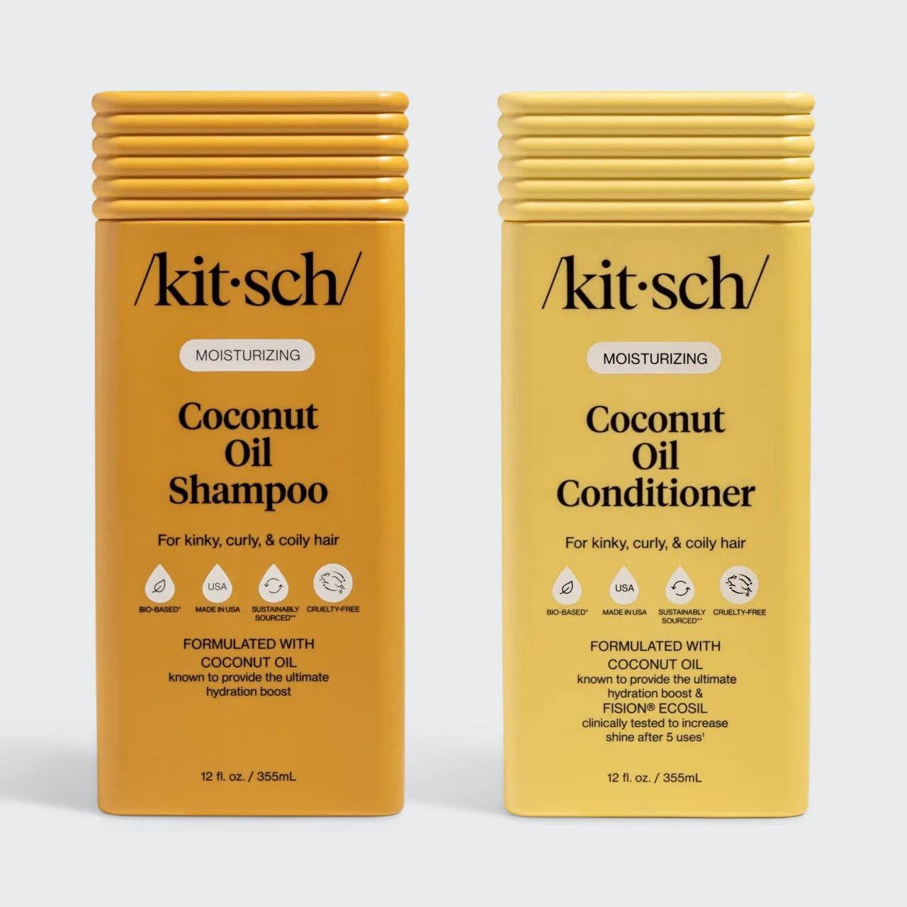 Liquid Shampoo &amp; Conditioner Combo, Scents: Coconut Oil