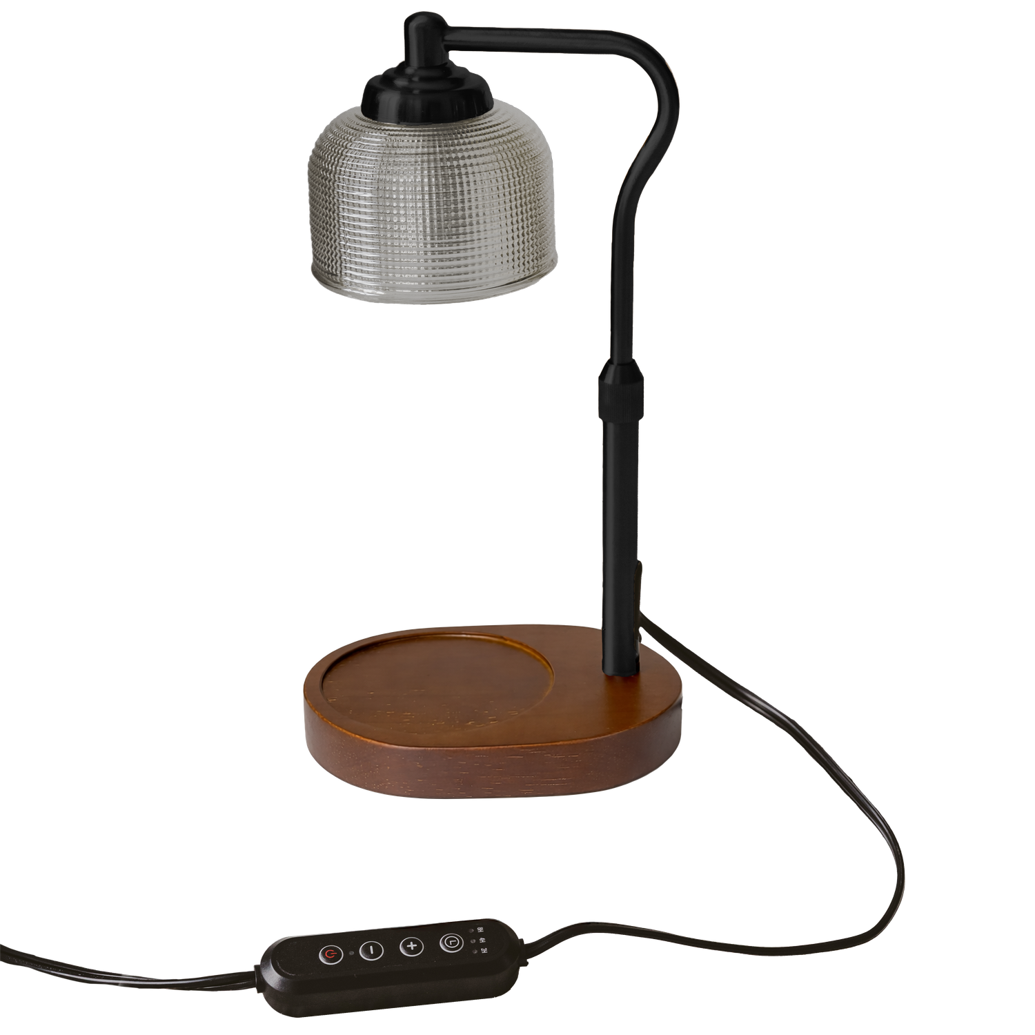Candle Lamp Warmer, Wood Base