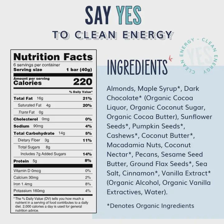 Yes Low Sugar Snack Bar