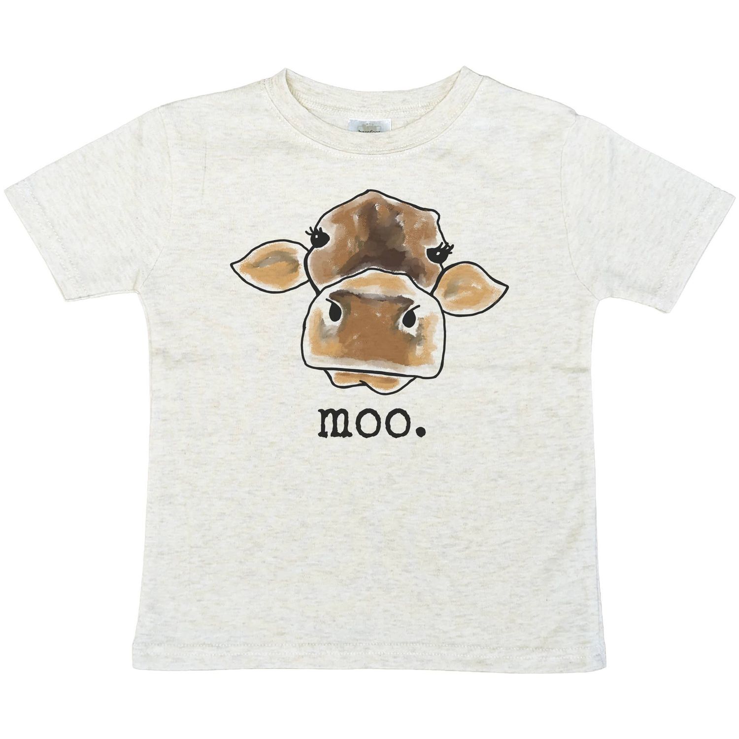Moo Cow Country Farm Western Kids Shirt, Size: Youth L (10-12)