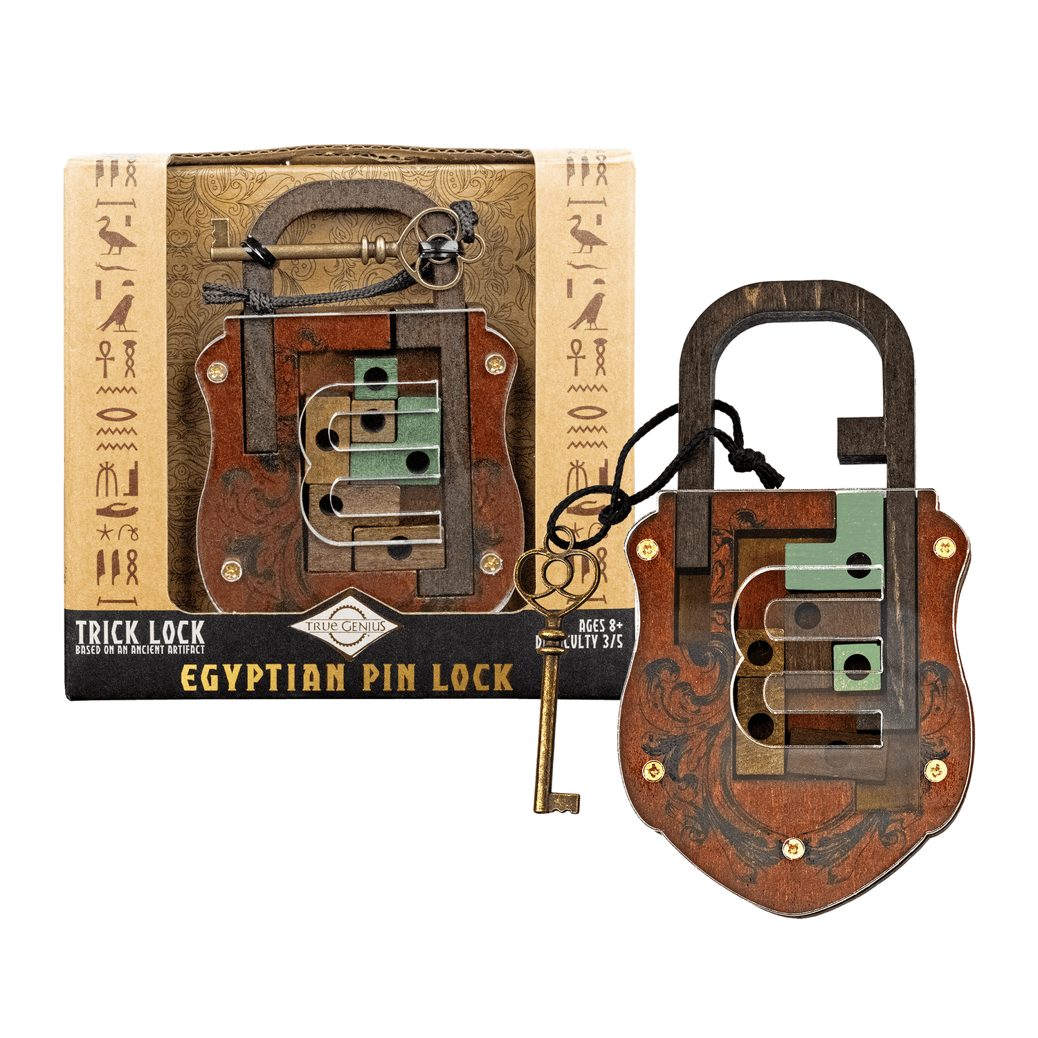Egyptian Pin Lock