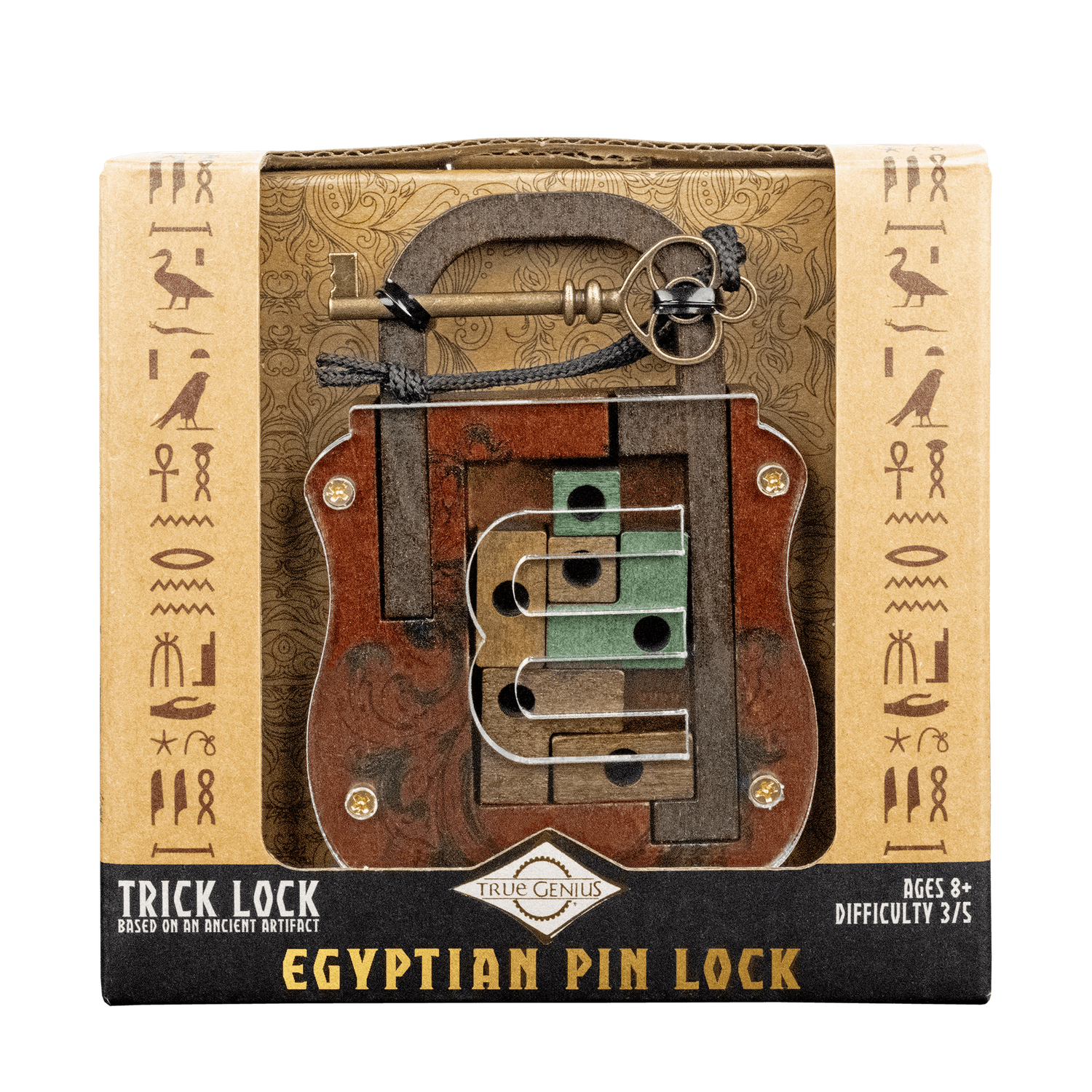 Egyptian Pin Lock