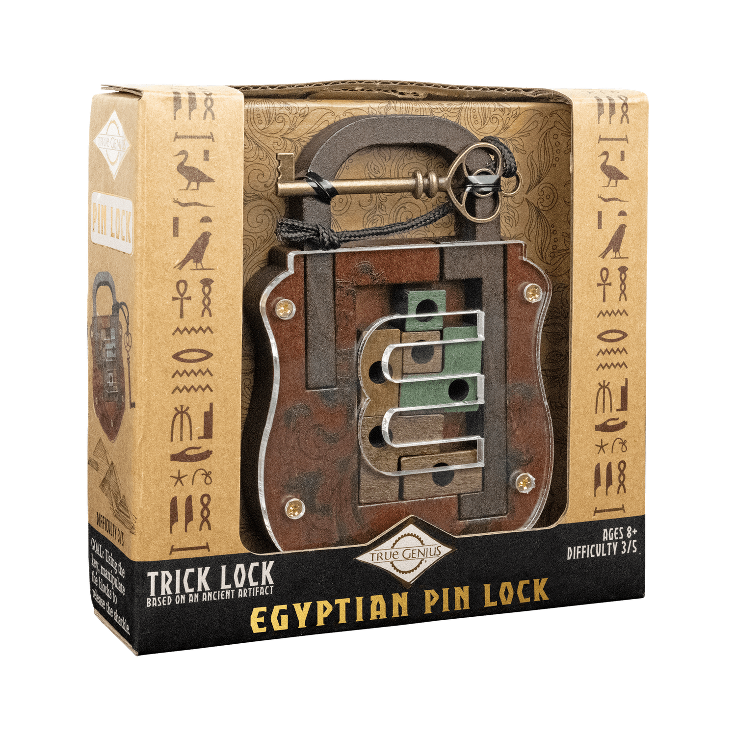 Egyptian Pin Lock